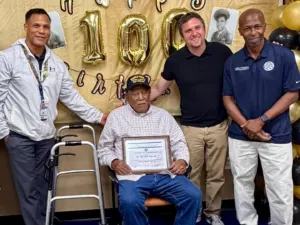 World War II Veteran And Montford Point Marine Celebrates 100 Years In Slidell
