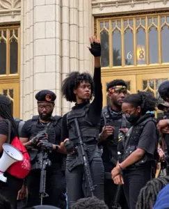 New Black Panther Party arrives in Jackson Mississippi amid questions over recent hanging deaths