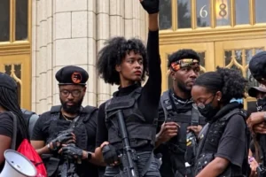 New Black Panther Party arrives in Jackson Mississippi amid questions over recent hanging deaths