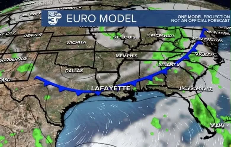Louisiana Not Done With Winter Yet? Another Cold Front Could Bring 40s Back