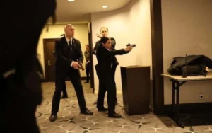 Trump Evacuated After Shooting at White House Correspondents' Dinner