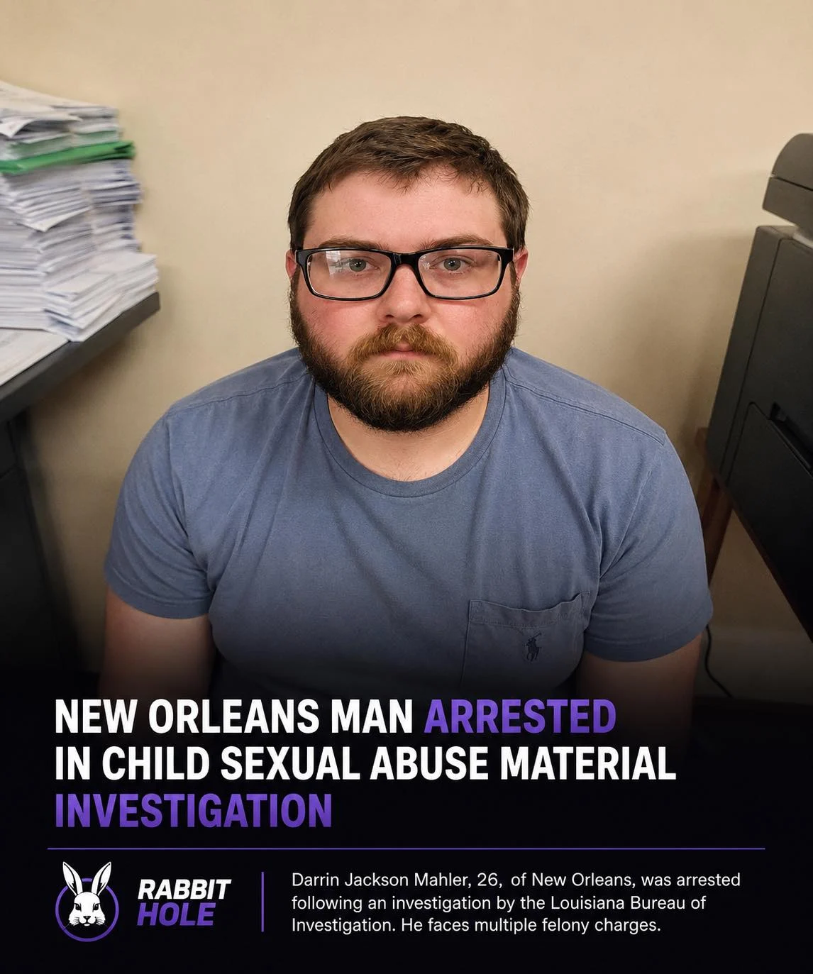 New Orleans Man Arrested In Child Sexual Abuse Material Investigation