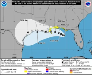 Latest Update: Here’s What Southeast Louisiana Could Experience From the Developing Tropical System