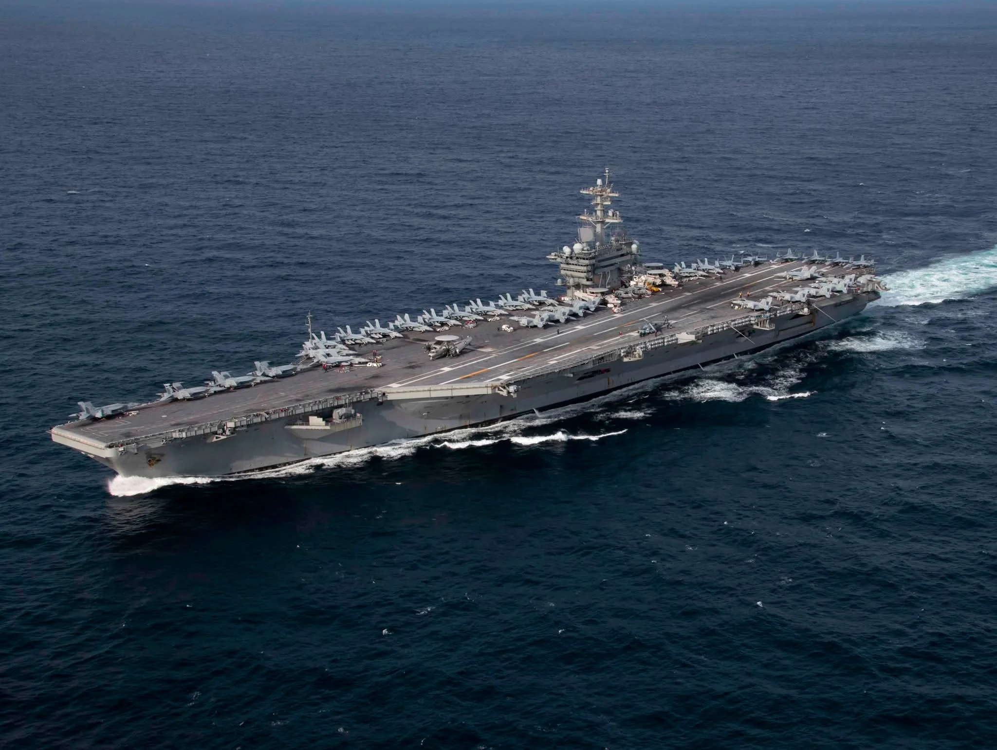 USS Abraham Lincoln Crew Facing Growing Strain After Record Time At Sea
