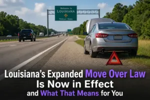 Louisiana’s Expanded Move Over Law Is Now in Effect and What That Means for You