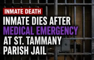 Inmate Dies After Medical Emergency at St. Tammany Parish Jail